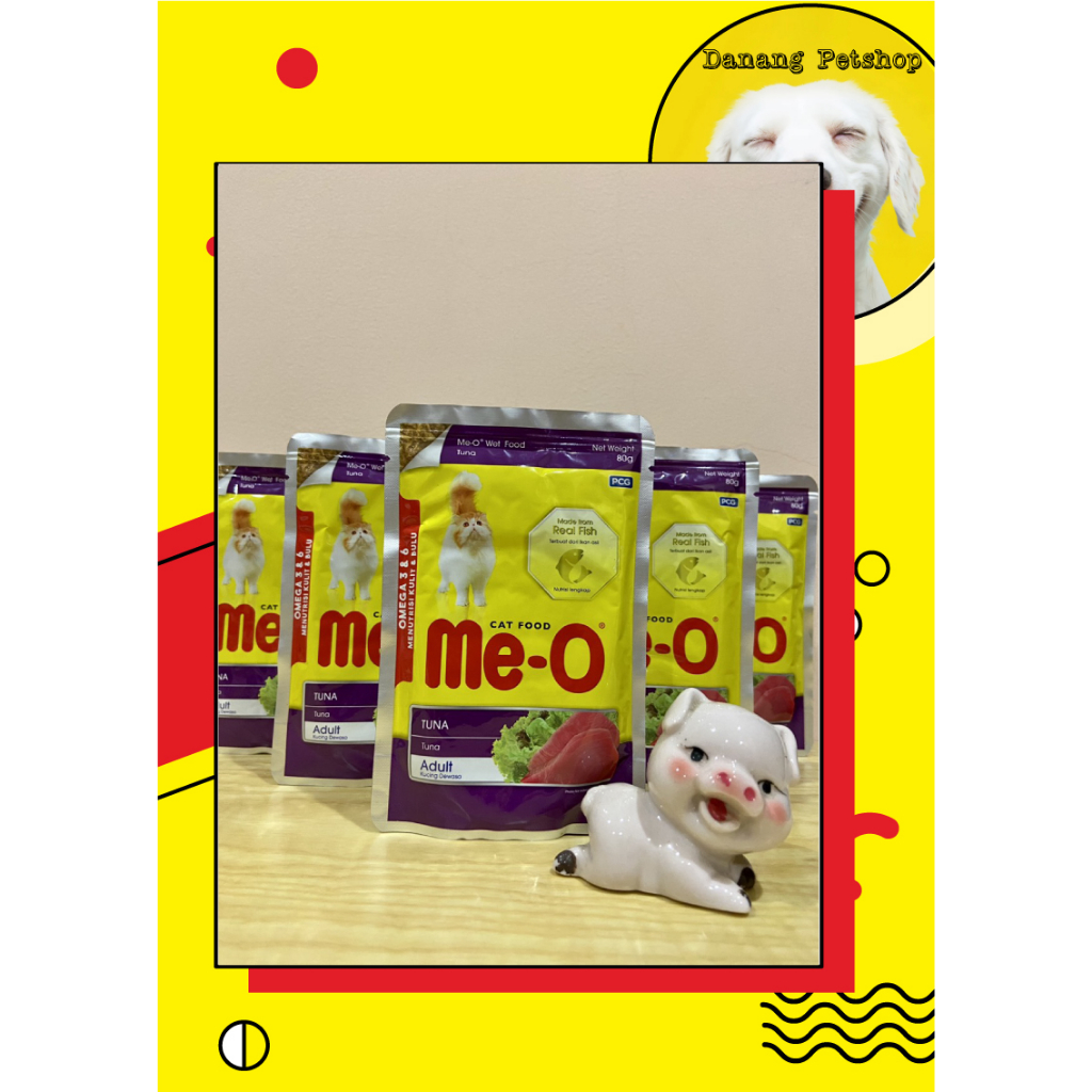 Pate me o gói 80g cho Mèo - Thức Ăn Dinh Dưỡng Cho Mèo Pate Mèo 5 vị - Pate mèo