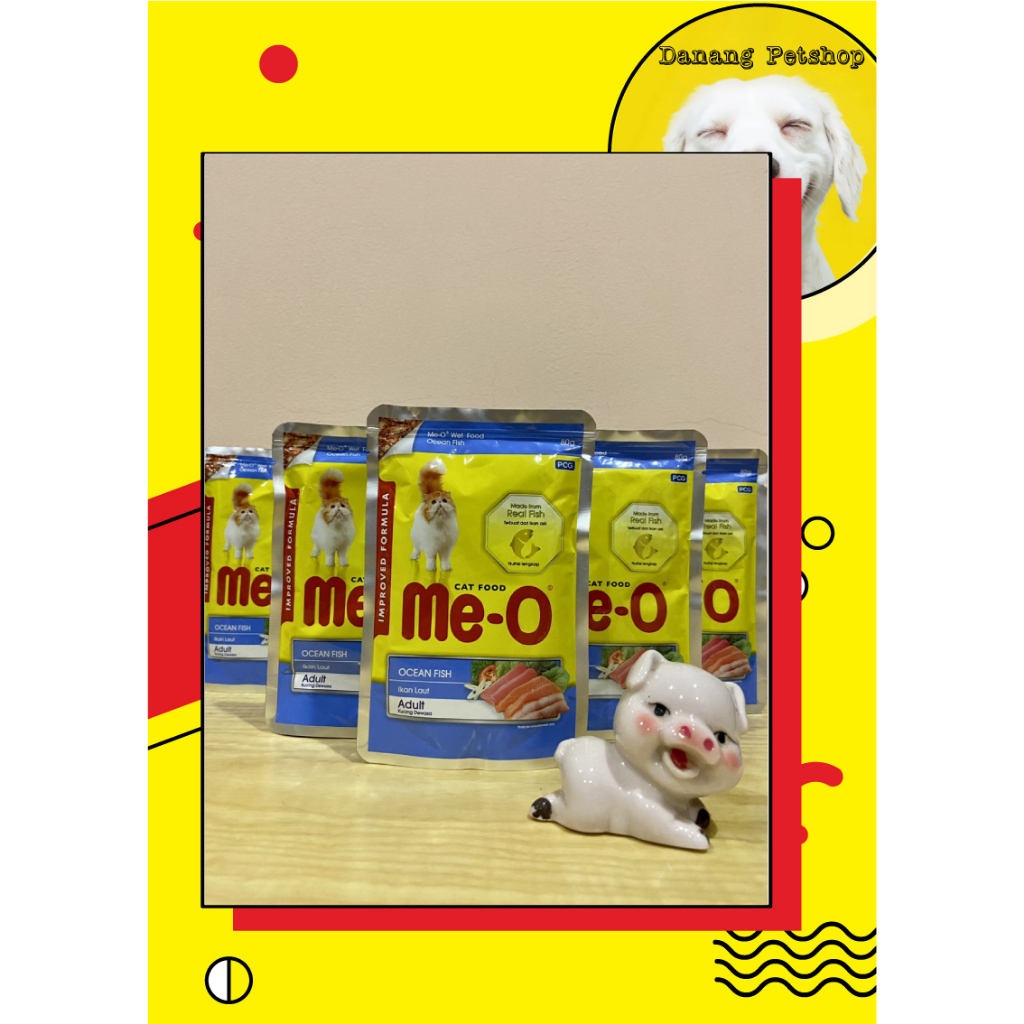 Pate me o gói 80g cho Mèo - Thức Ăn Dinh Dưỡng Cho Mèo Pate Mèo 5 vị - Pate mèo