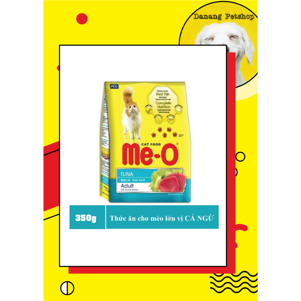 Hạt cho mèo meo 350g - Dành Cho Mèo Trưởng Thành Trên 12 Tháng