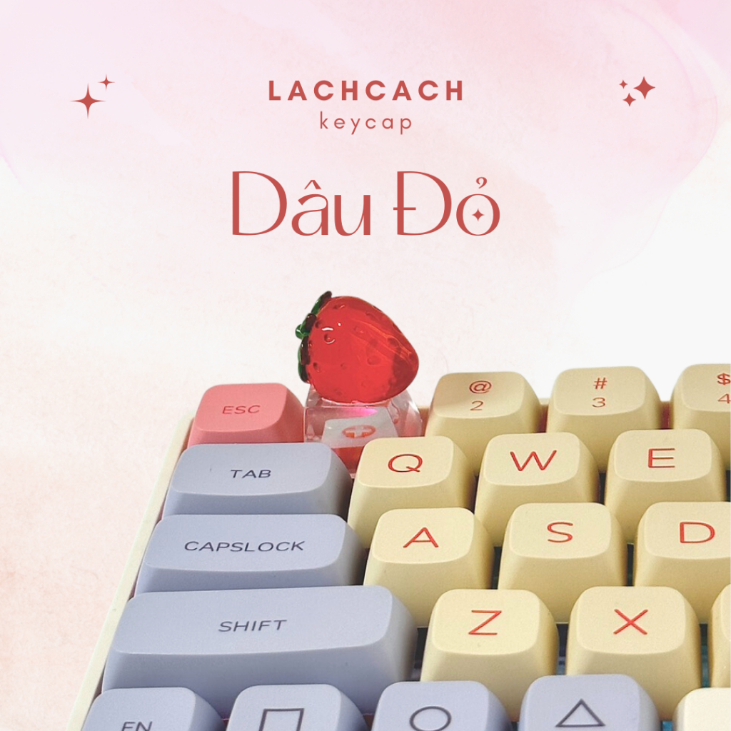 Keycap Mâm Ngũ Quả | Keycap Bàn Phím Cơ | Trang Trí Bàn Phím Cơ