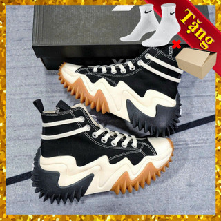 Giày sneaker cv run star motion độn đế răng cưa
