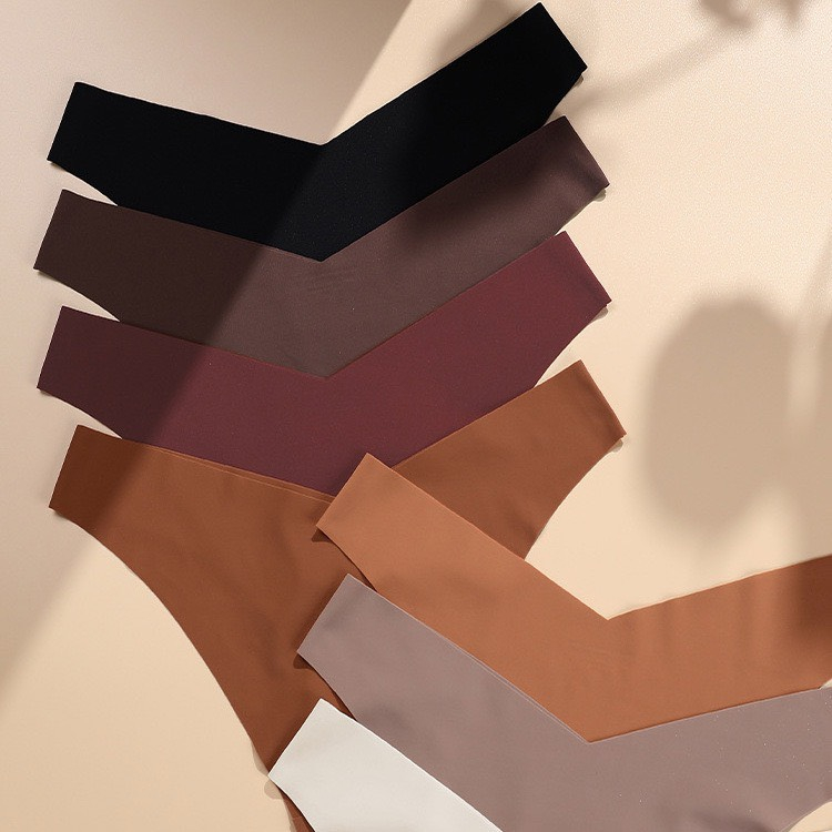 Quần Lót Nữ Su Tàng Hình Không Đường May Tone Tây Cạp Chéo Lộ Hông Sexy 407