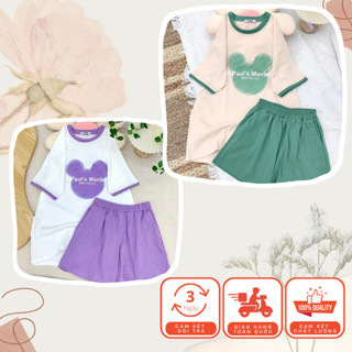 Bộ 3158 Gấu xước CHỬ _ 8210 _chân ngắn BTQ