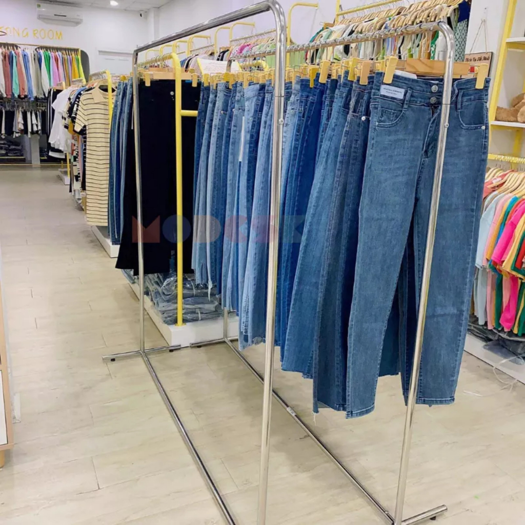 Sào/Giá/Kệ Inox Treo Quần Áo Giá Rẻ Dành Cho Shop Thời Trang