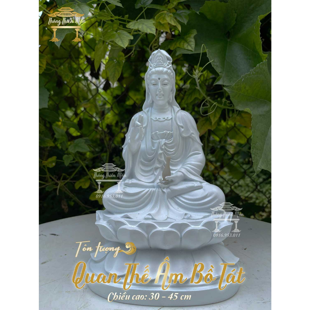 Tôn tượng Ta Bà Tam Thánh - 30cm