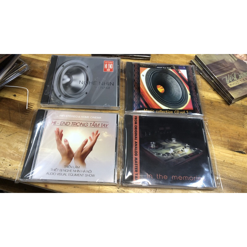 cd đĩa tets loa hi-end