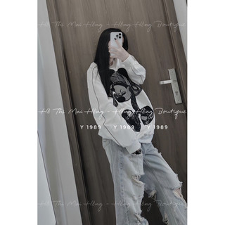 Áo nỉ hình mickey chì l1