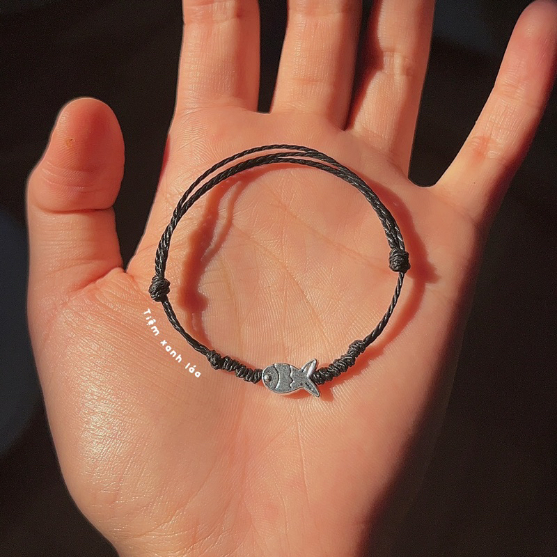 Vòng tay Cá Nhỏ Tập Bơi -Tiệm Xanh Láa