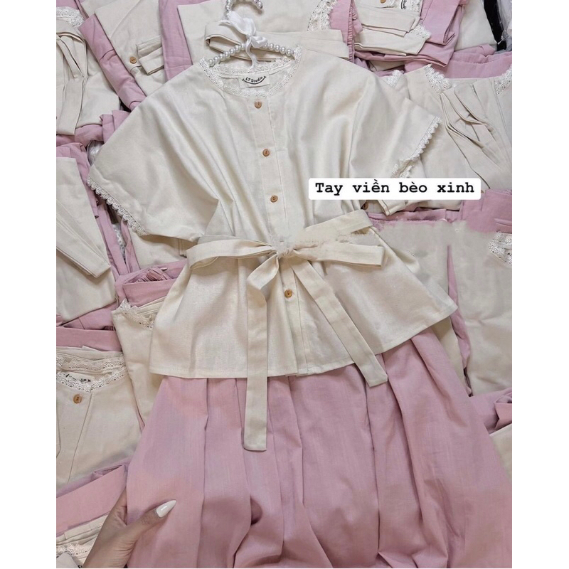 Bán Sỉ Sét Chân Váy Áo bèo