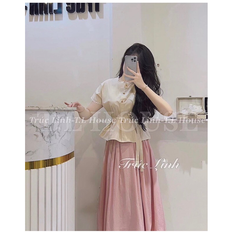 Bán Sỉ Sét Chân Váy Áo bèo