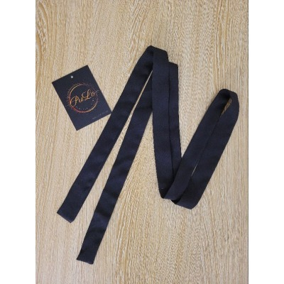 Dây nơ vải đen, dây thắt nơ cổ áo màu đen