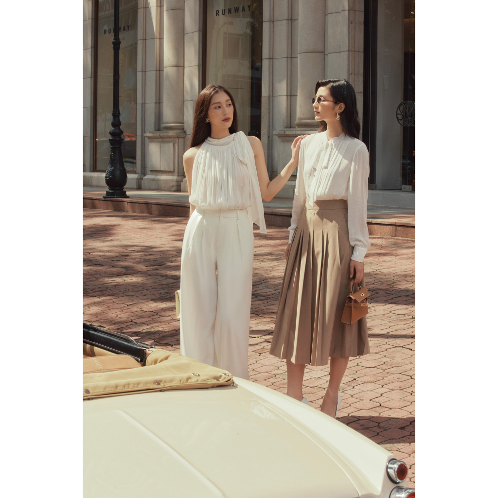 Chân váy Florie Midi Skirt HUONG BOUTIQUE HBZ486