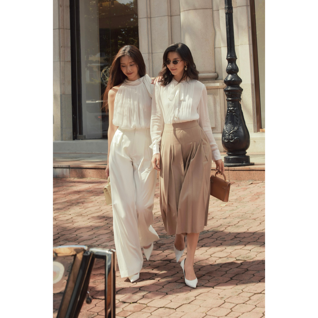 Chân váy Florie Midi Skirt HUONG BOUTIQUE HBZ486