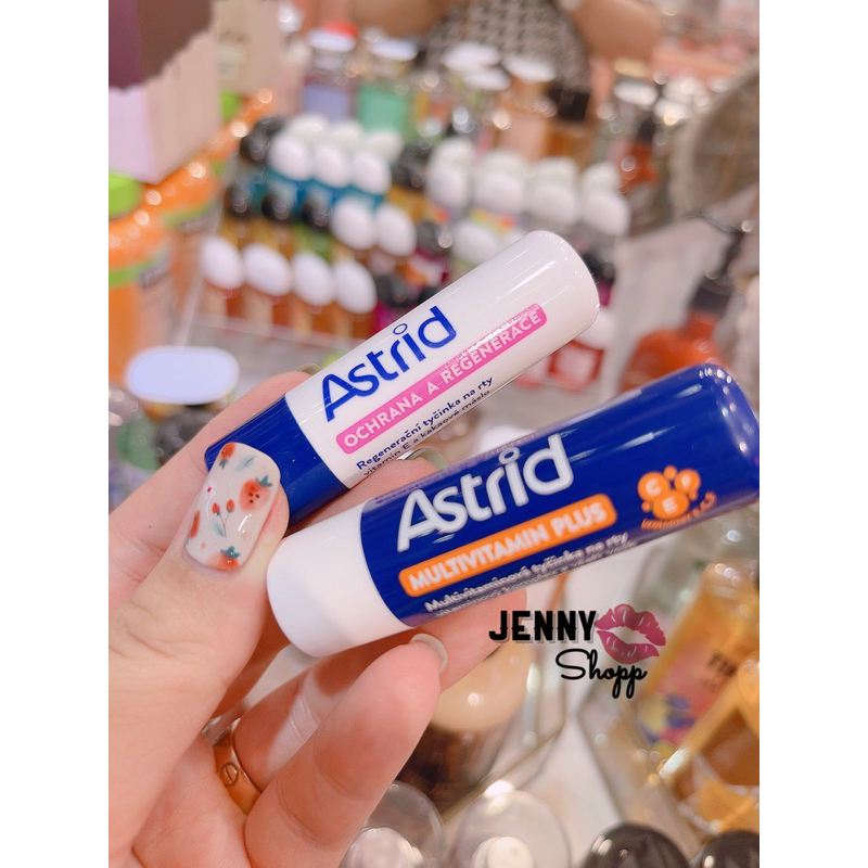 Son dưỡng môi mỡ hươu Astrid Multivitamin tẩy da chết, tái tạo môi mềm, dưỡng ẩm