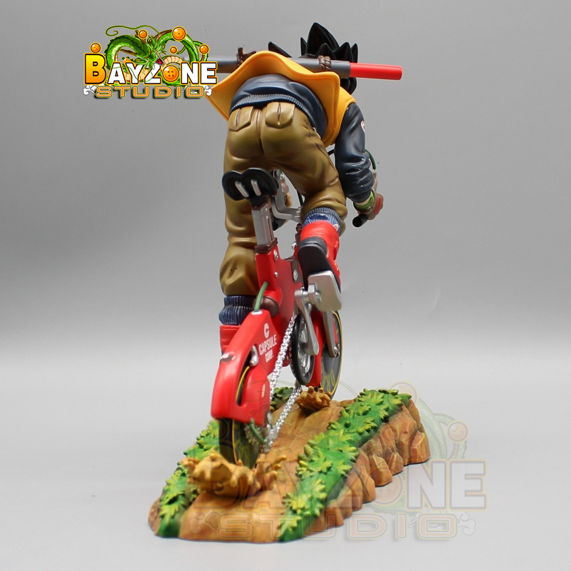 Mô hình Goku Đạp xe siêu chất