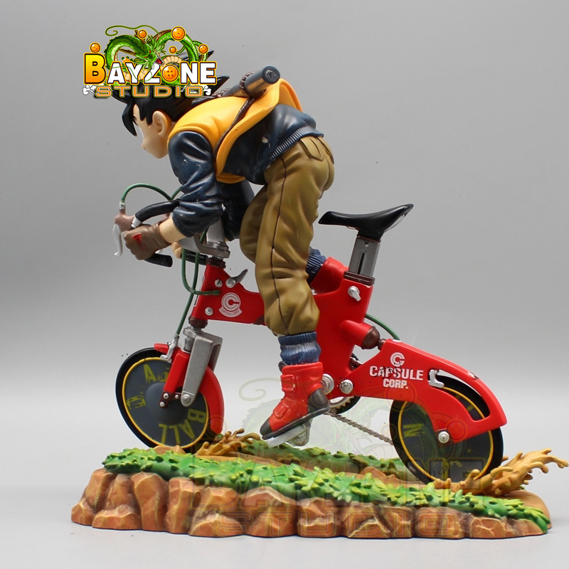 Mô hình Goku Đạp xe siêu chất