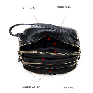 Balo Nữ Mini Da Thật Thời Trang Quai Nhỏ Aaa Jeans