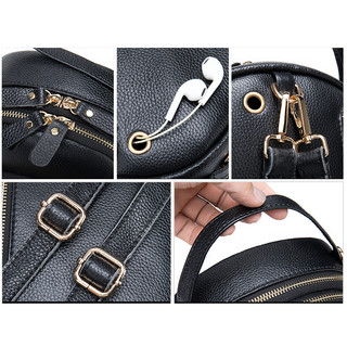 Balo Nữ Mini Da Thật Thời Trang Quai Nhỏ Aaa Jeans