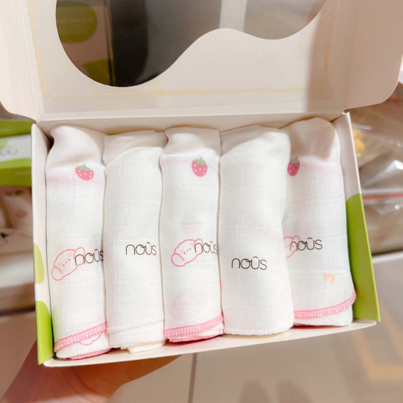 Sét 5 Khăn Sữa Bamboo Sợi tre Mềm Mại Không Bám Bụi Vải