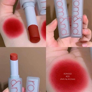 Son thỏi siêu lì Romand New Zero Matte Lipstick