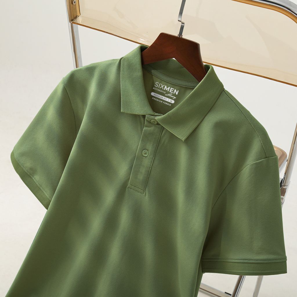 SIXMEN BASIC vải cá sấu cotton CVC trẻ trung, thanh lịch, sang trọng