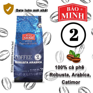 Cà phê rang xay Số 2 - Bảo Minh - Bịch 500gr
