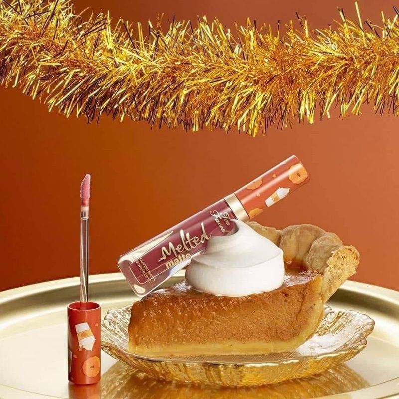 Son kem lì mịn môi Too Faced Pumpkin Spice PSL Limited Edition