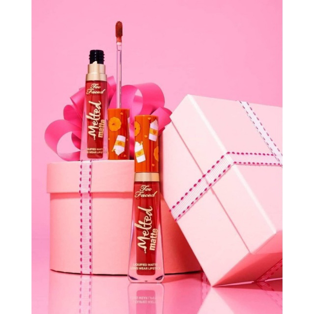 Son kem lì mịn môi Too Faced Pumpkin Spice PSL Limited Edition