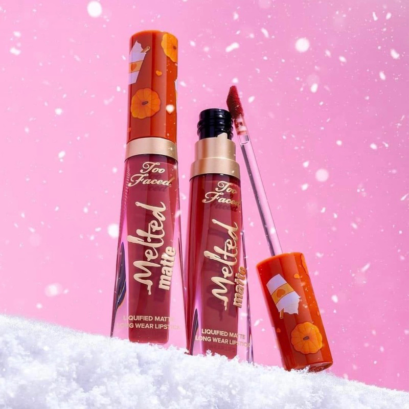 Son kem lì mịn môi Too Faced Pumpkin Spice PSL Limited Edition