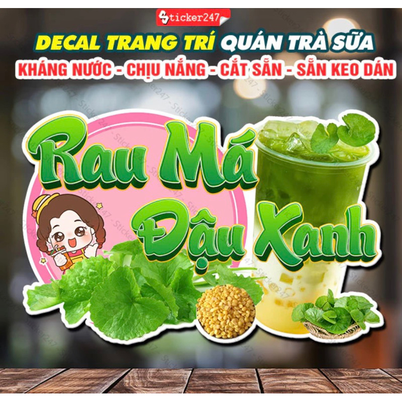 500gr bột rau má đậu xanh cốt dừa