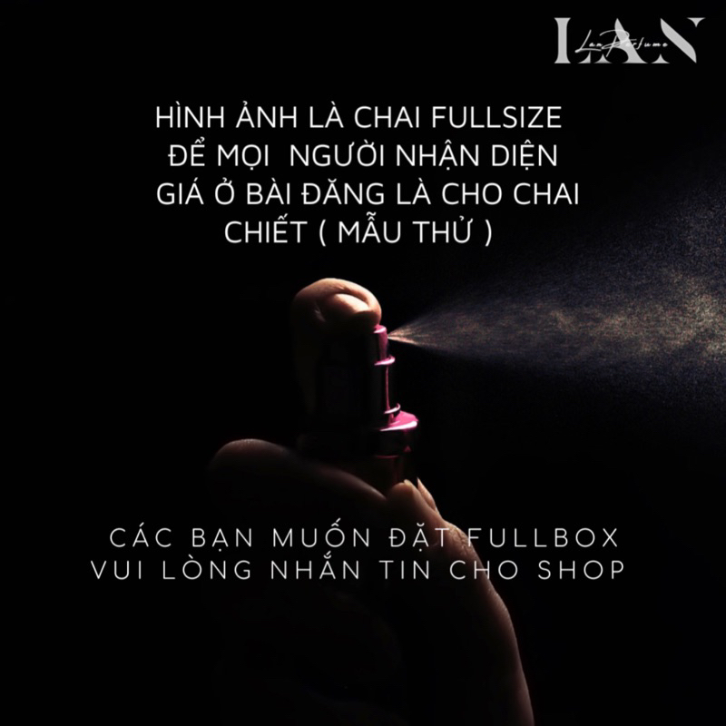 Nước Hoa Nam Y EDP 10/20ml