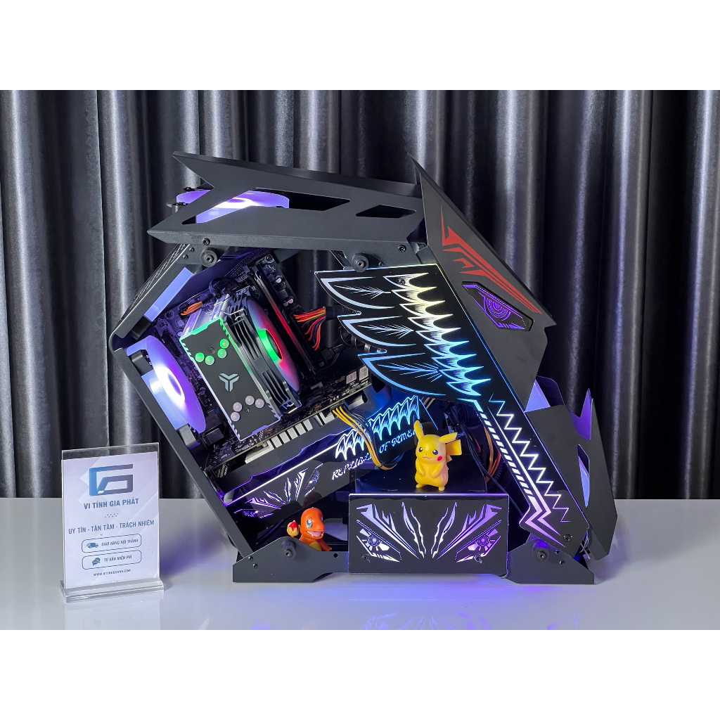 MÁY PC Gaming Quái Thú Chiến GATA5, Liên Minh, Liên Quân, Đột Kích, FO4, Free Fire, Battlefield, Audition,...