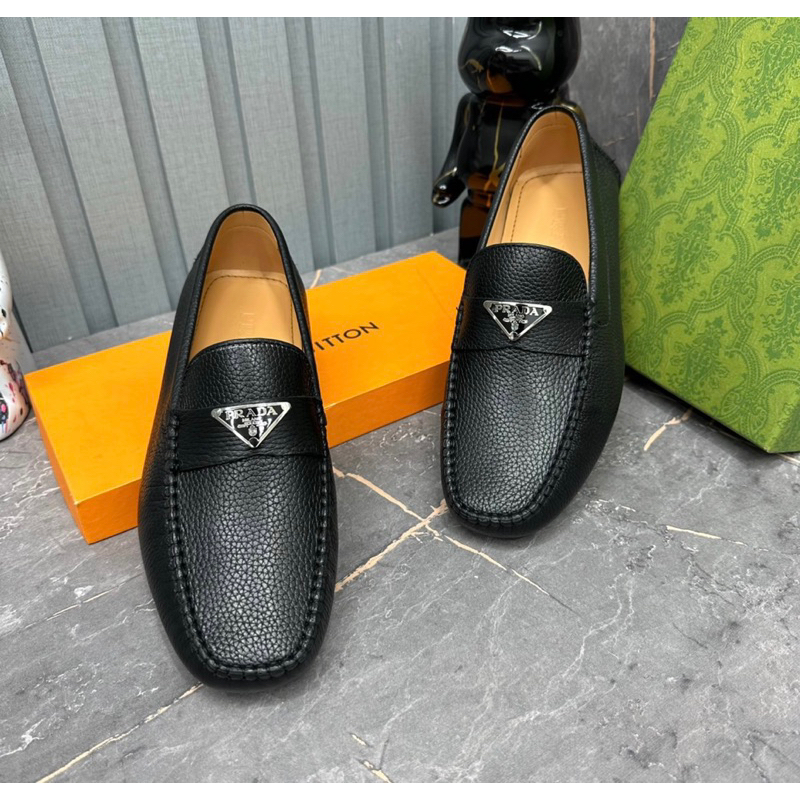 Giày lười Da nam, giày Da nam Da thật cao cấp - Mã MK41