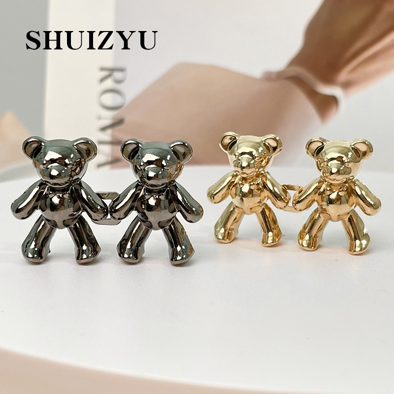 Ghim Cài Quần 1 BÊN, Cài áo Hình Gấu Dễ Thương Cho Quần Jean 2023