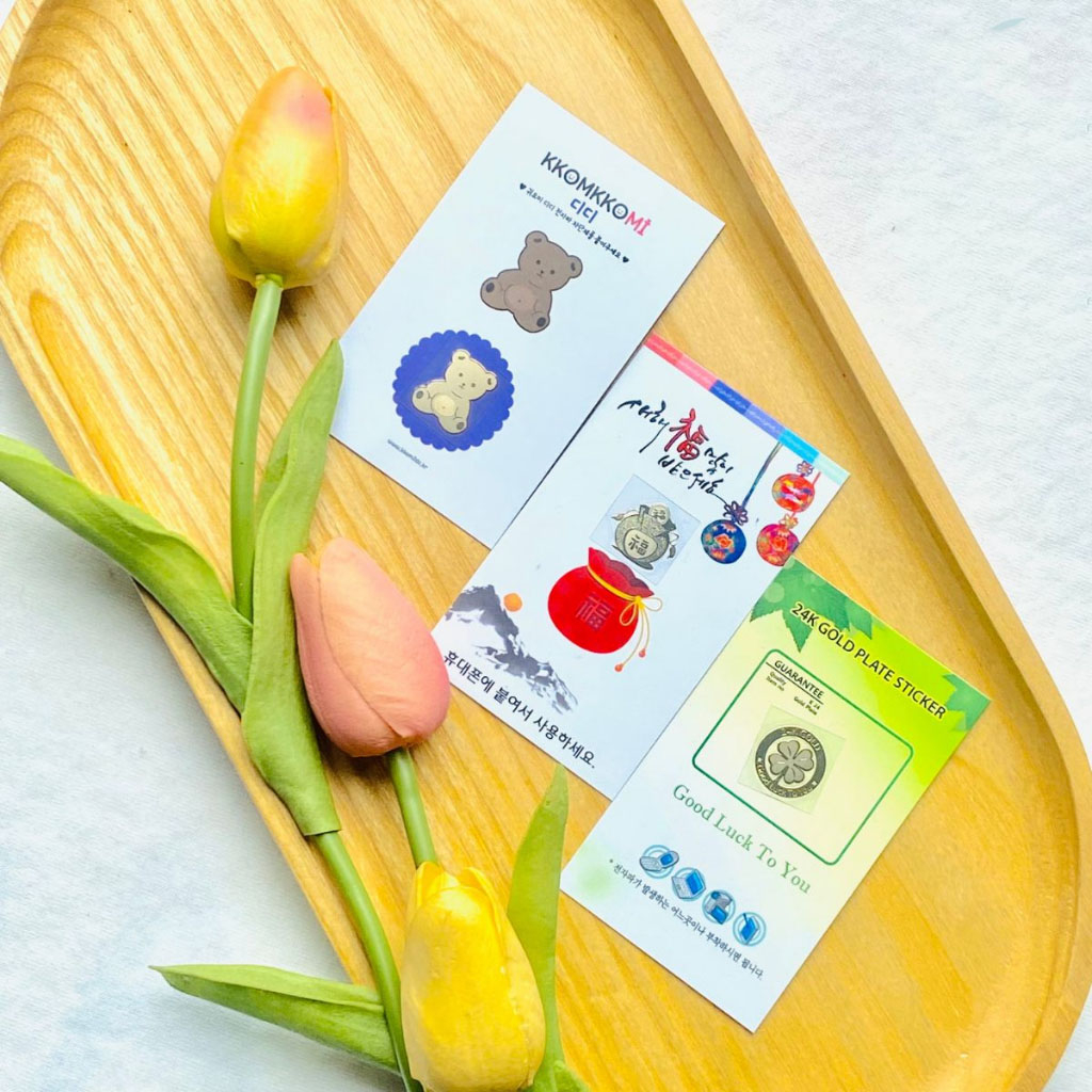 Miếng dán chống bức xạ điện thoại Kkomkkomi Hàn Quốc