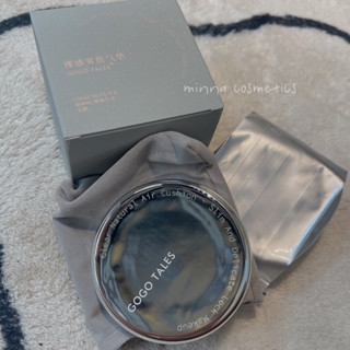  Phấn nước Cushion Gogotales vỏ bạc tráng gương kèm lõi thay thế và túi nhung 