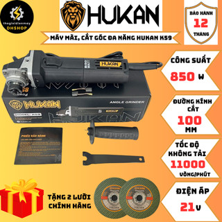 Máy mài, cắt góc công tắc cạnh đa năng 100% dây đồng - siêu mạnh mẽ. hukan hk-k59, chính hãng.
