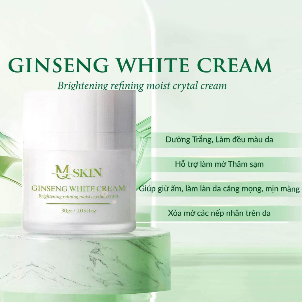 Kem Face Nhân Sâm MQ SKIN Mẫu Mới Dưỡng Trắng Da