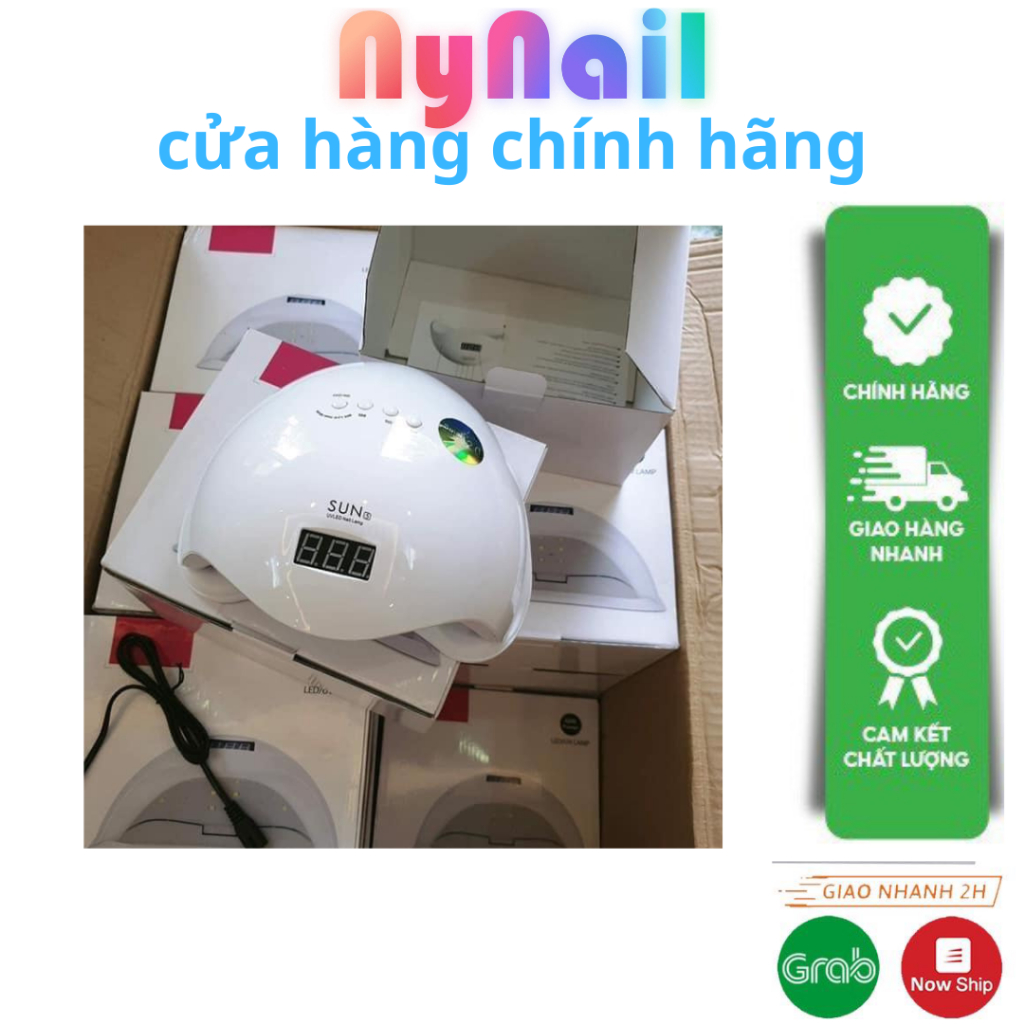 Máy hơ gel sun5 tem xanh “24 bóng 36w khoang Vòm Cực xinh “