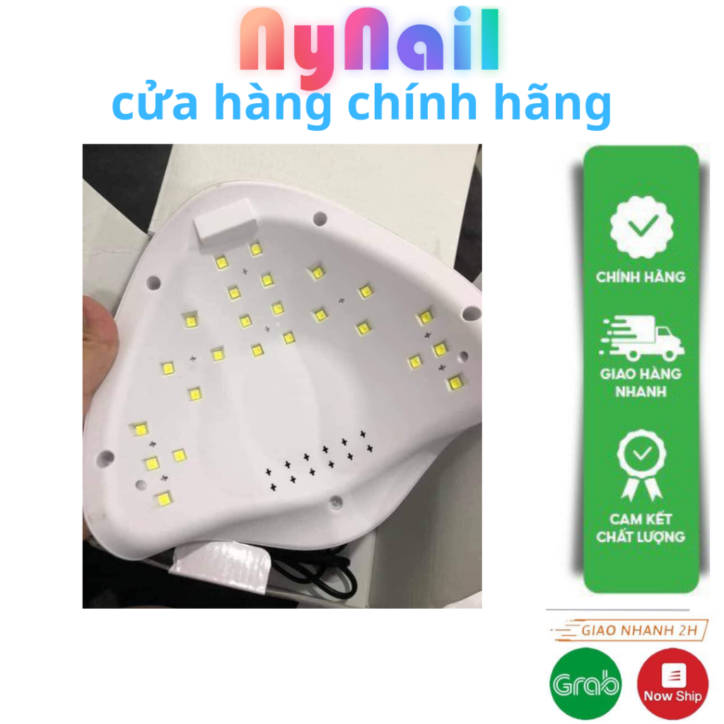 Máy hơ gel sun5 tem xanh “24 bóng 36w khoang Vòm Cực xinh “