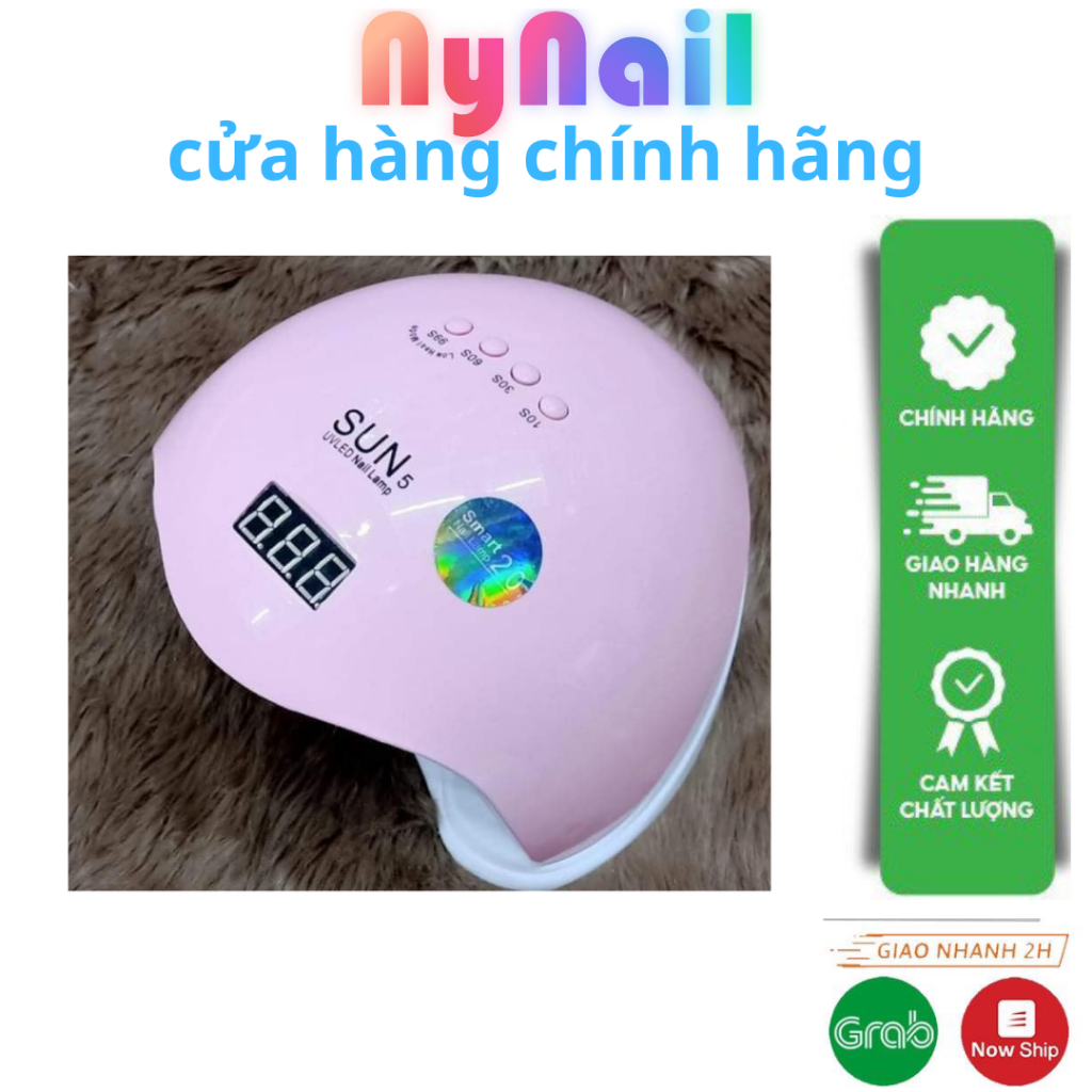 Máy hơ gel sun5 tem xanh “24 bóng 36w khoang Vòm Cực xinh “