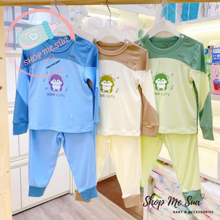 Bons99 Bộ dài tay thu đông chất liệu sợi tre tăm