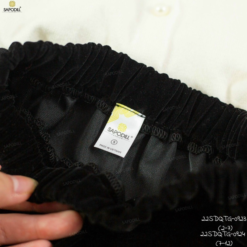 2-12 tuổi _ Chân váy nhung siêu sang cho bé 12-40kg Sapodill