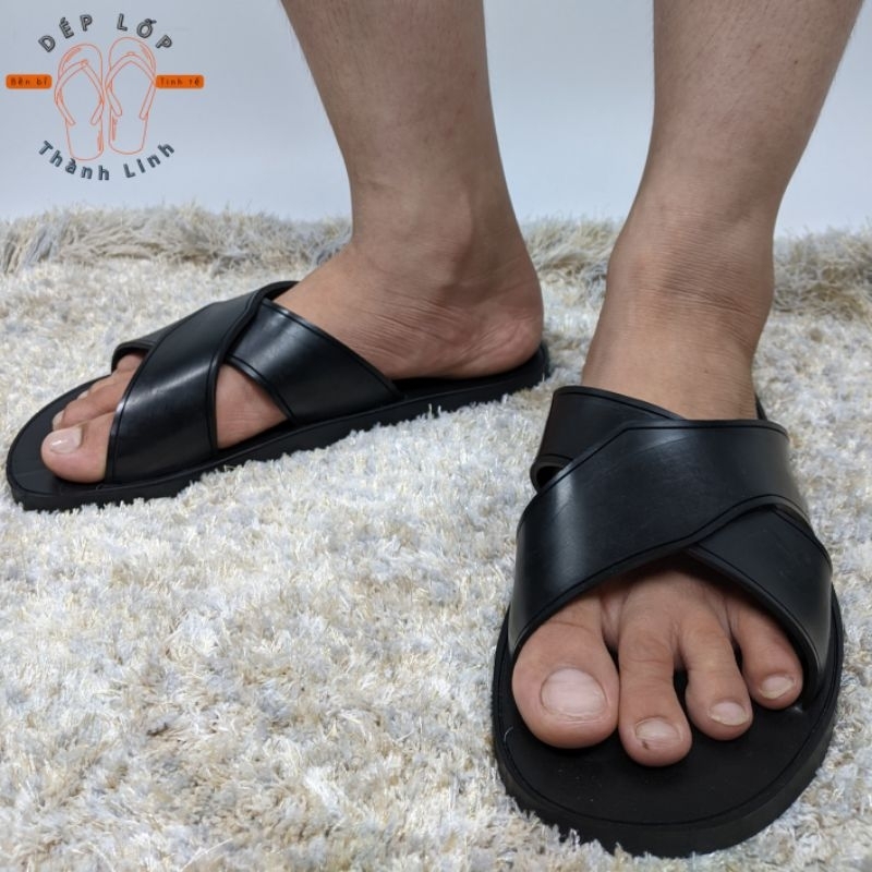 Dép quai ngang nam, dép quai chéo nam làm từ lốp xe siêu bền