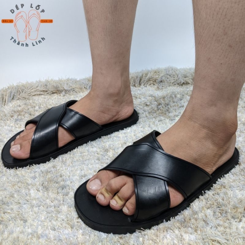 Dép quai ngang nam, dép quai chéo nam làm từ lốp xe siêu bền