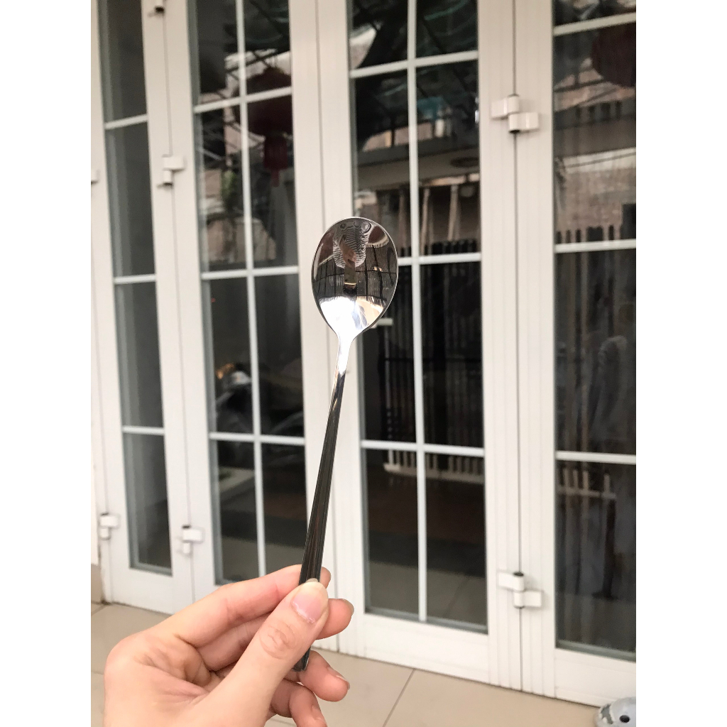 Hộp 6 chiếc thìa inox sang trọng, thìa Nuova ăn cơm