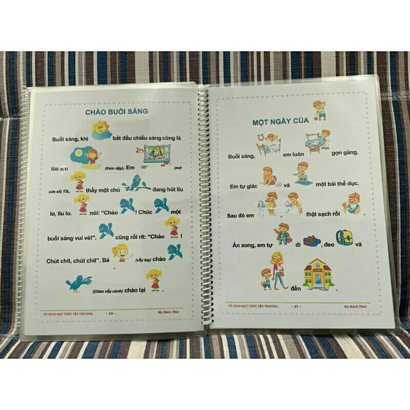 HOT♨️Học liệu 👼BÉ kể MẸ NGHE👱