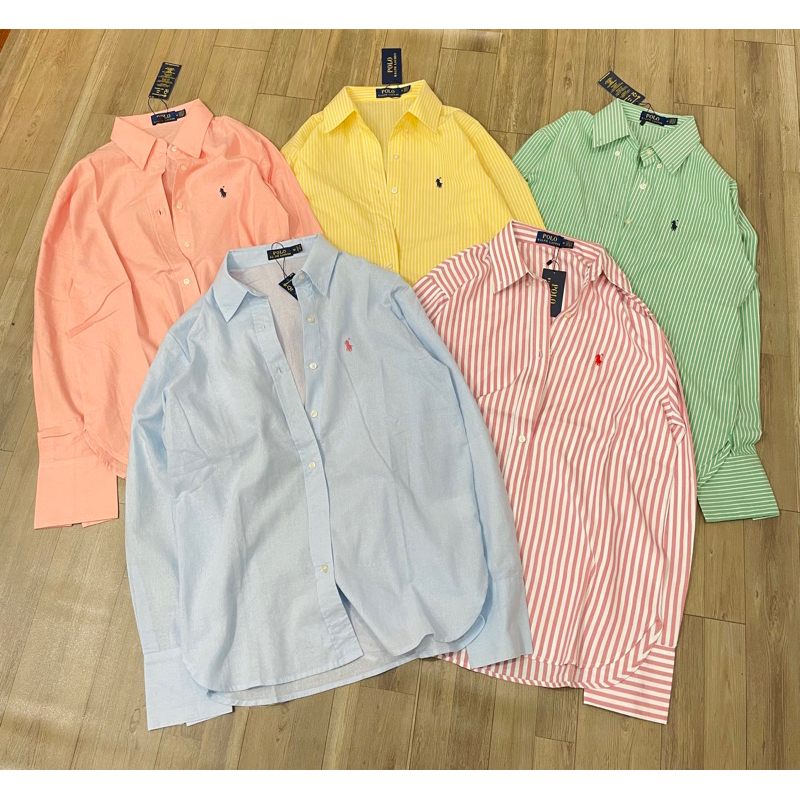 Áo Sơmi Thêu Polo Xuất Xịn Full Tag Mạc