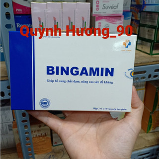 Viên uống BINGAMIN hộp 30 viên giúp tăng cường sức khỏe