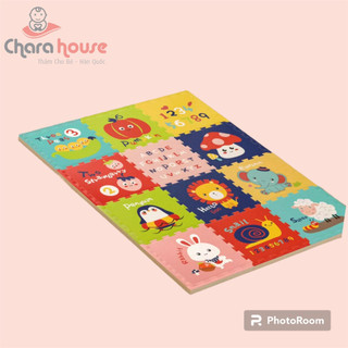 Thảm xốp ghép cao cấp hãng BabyCare thoáng mát, dễ vệ sinh, siêu êm dày 2cm (Set 12 miếng)